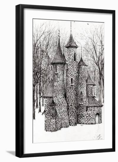 The Castle in the Forest of Findhorn, 2008-Vincent Alexander Booth-Framed Giclee Print