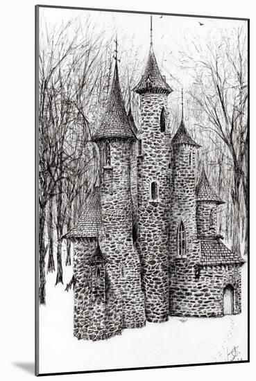 The Castle in the Forest of Findhorn, 2008-Vincent Alexander Booth-Mounted Giclee Print