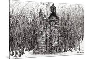 The Castle in the Forest of Findhorn, 2009-Vincent Alexander Booth-Stretched Canvas