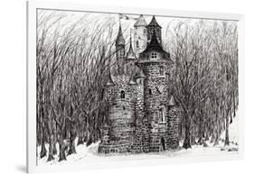 The Castle in the Forest of Findhorn, 2009-Vincent Alexander Booth-Framed Giclee Print