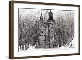 The Castle in the Forest of Findhorn, 2009-Vincent Alexander Booth-Framed Giclee Print