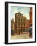 The Castle, Market Street, Halifax', c.1895-John William Oates-Framed Giclee Print