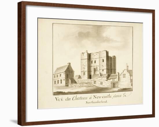 The Castle, Newcastle Upon Tyne-null-Framed Giclee Print