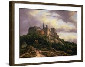 The Castle of Bentheim, Mid 1650s-Jacob Isaaksz. Or Isaacksz. Van Ruisdael-Framed Giclee Print