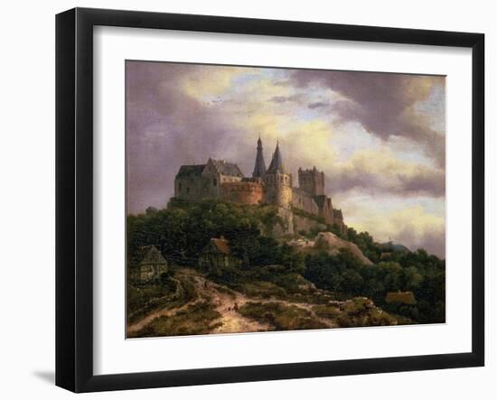 The Castle of Bentheim, Mid 1650s-Jacob Isaaksz. Or Isaacksz. Van Ruisdael-Framed Giclee Print