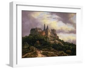 The Castle of Bentheim, Mid 1650s-Jacob Isaaksz. Or Isaacksz. Van Ruisdael-Framed Giclee Print