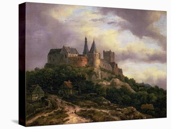 The Castle of Bentheim, Mid 1650s-Jacob Isaaksz. Or Isaacksz. Van Ruisdael-Stretched Canvas