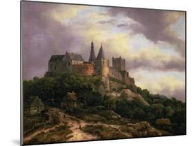 The Castle of Bentheim, Mid 1650s-Jacob Isaaksz. Or Isaacksz. Van Ruisdael-Mounted Premium Giclee Print