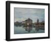 The Castle of Chenonceau, August 1891 (Oil on Canvas)-Emmanuel Lansyer-Framed Giclee Print