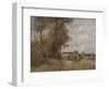 The Castle of Chenonceau (Oil on Canvas)-Paul Desire Trouillebert-Framed Giclee Print