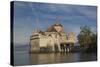 The Castle of Chillon, on Lake Geneva, Montreux, Canton Vaud, Switzerland, Europe-Angelo Cavalli-Stretched Canvas