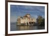 The Castle of Chillon, on Lake Geneva, Montreux, Canton Vaud, Switzerland, Europe-Angelo Cavalli-Framed Photographic Print