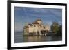 The Castle of Chillon, on Lake Geneva, Montreux, Canton Vaud, Switzerland, Europe-Angelo Cavalli-Framed Photographic Print