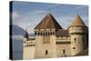 The Castle of Chillon, on Lake Geneva, Montreux, Canton Vaud, Switzerland, Europe-Angelo Cavalli-Stretched Canvas