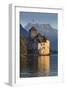 The Castle of Chillon, on Lake Geneva, Montreux, Canton Vaud, Switzerland, Europe-Angelo Cavalli-Framed Photographic Print