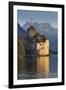 The Castle of Chillon, on Lake Geneva, Montreux, Canton Vaud, Switzerland, Europe-Angelo Cavalli-Framed Photographic Print