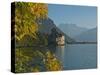 The Castle of Chillon, on Lake Geneva, Montreux, Canton Vaud, Switzerland, Europe-Angelo Cavalli-Stretched Canvas