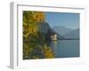 The Castle of Chillon, on Lake Geneva, Montreux, Canton Vaud, Switzerland, Europe-Angelo Cavalli-Framed Photographic Print