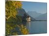 The Castle of Chillon, on Lake Geneva, Montreux, Canton Vaud, Switzerland, Europe-Angelo Cavalli-Mounted Photographic Print