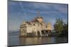 The Castle of Chillon, on Lake Geneva, Montreux, Canton Vaud, Switzerland, Europe-Angelo Cavalli-Mounted Photographic Print