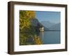 The Castle of Chillon, on Lake Geneva, Montreux, Canton Vaud, Switzerland, Europe-Angelo Cavalli-Framed Photographic Print