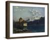 The Castle of Chillon-Gustave Courbet-Framed Giclee Print