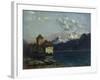 The Castle of Chillon-Gustave Courbet-Framed Giclee Print