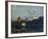 The Castle of Chillon-Gustave Courbet-Framed Giclee Print