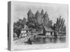 The Castle of Combourg-Felix Benoist-Stretched Canvas