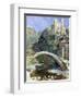 The Castle of Dolceacqua, 1884-Claude Monet-Framed Giclee Print