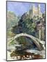 The Castle of Dolceacqua, 1884-Claude Monet-Mounted Giclee Print