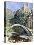 The Castle of Dolceacqua, 1884-Claude Monet-Stretched Canvas