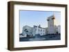 The Castle of Estremoz and in the Foreground, Statue of St. Elizabeth (Isabella) of Portugal-Alex Robinson-Framed Photographic Print