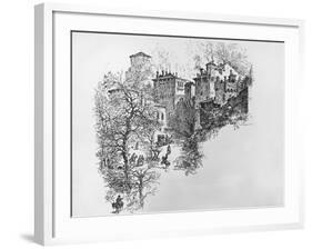 The Castle of Fratta-Isaac Sailmaker-Framed Giclee Print