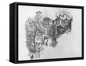 The Castle of Fratta-Isaac Sailmaker-Framed Stretched Canvas