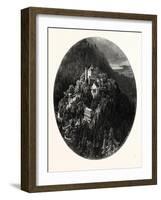 The Castle of Hohenschwangau-null-Framed Giclee Print