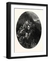 The Castle of Hohenschwangau-null-Framed Giclee Print