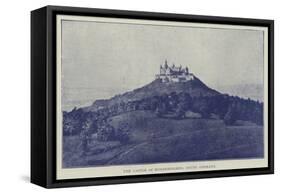 The Castle of Hohenzollern, South Germany-null-Framed Stretched Canvas
