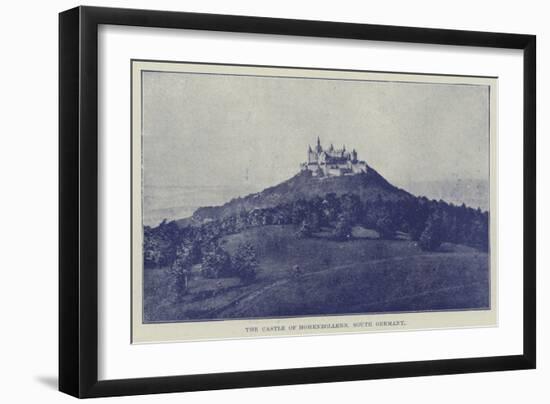 The Castle of Hohenzollern, South Germany-null-Framed Giclee Print