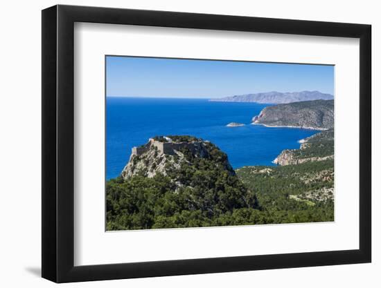 The Castle of Monolithos, Rhodes, Dodecanese Islands, Greek Islands, Greece-Michael Runkel-Framed Photographic Print