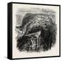 The Castle of Rheinfels, the Rhine, Germany, 19th Century-null-Framed Stretched Canvas