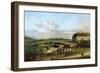The Castle of Schlosshof Seen from North, Between 1758 and 1761-Bernardo Bellotto-Framed Giclee Print