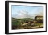 The Castle of Schlosshof Seen from North, Between 1758 and 1761-Bernardo Bellotto-Framed Giclee Print