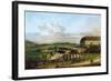 The Castle of Schlosshof Seen from North, Between 1758 and 1761-Bernardo Bellotto-Framed Giclee Print