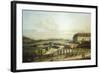 The Castle of Schlosshof Seen from North-Bernardo Bellotto-Framed Giclee Print