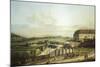 The Castle of Schlosshof Seen from North-Bernardo Bellotto-Mounted Giclee Print