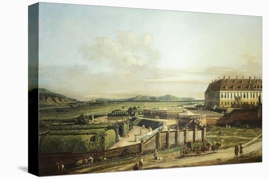 The Castle of Schlosshof Seen from North-Bernardo Bellotto-Stretched Canvas