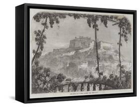 The Castle of St Elmo, Naples-Samuel Read-Framed Stretched Canvas