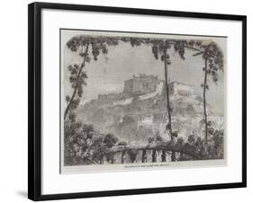 The Castle of St Elmo, Naples-Samuel Read-Framed Giclee Print