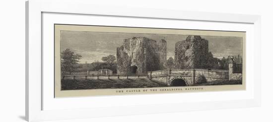 The Castle of the Geraldines, Maynooth-null-Framed Giclee Print